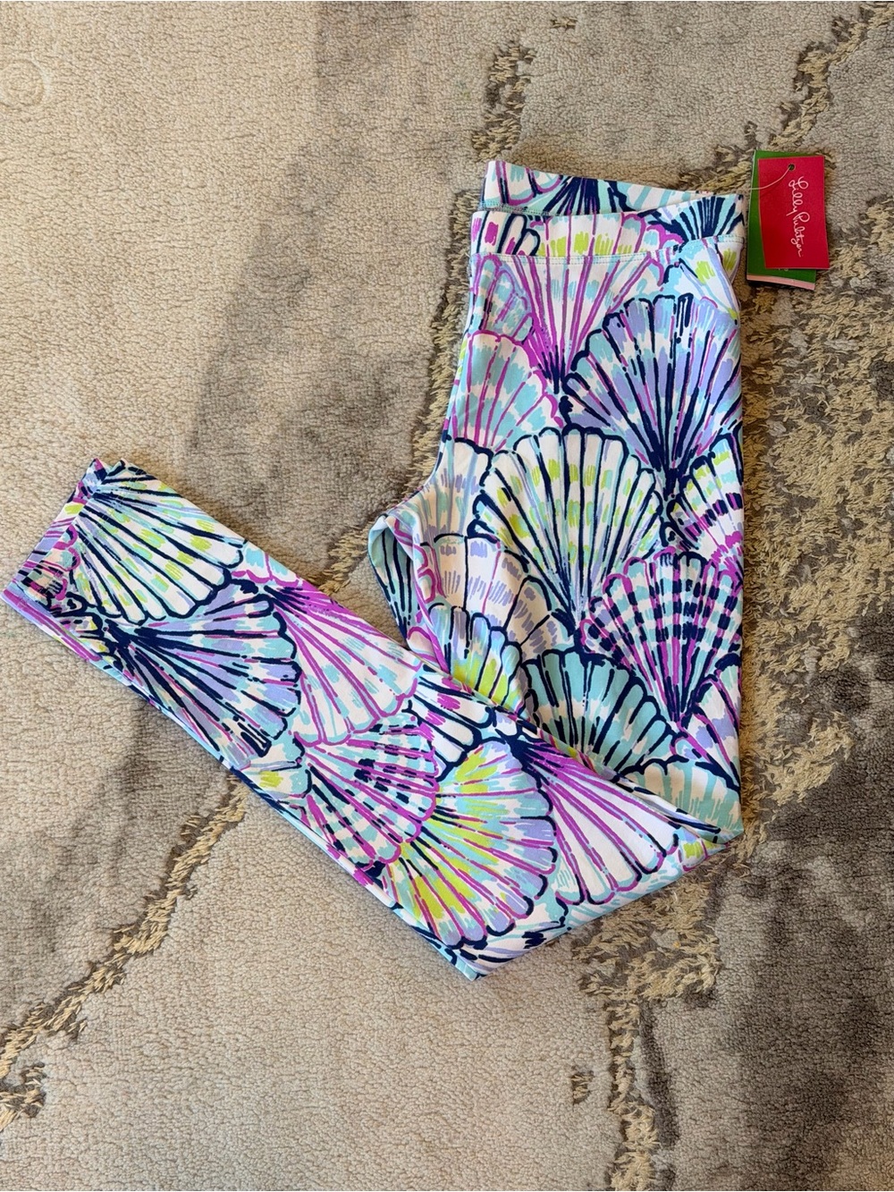 NWT Lilly Pulitzer Kids Leggings Sz XL (12/14)